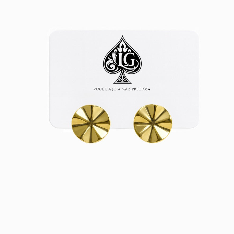 Brinco Solaris - Folheado