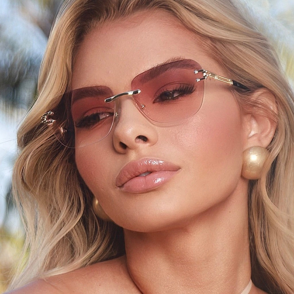 Óculos Square - Lentes Quadrado Degradê PREMIUM