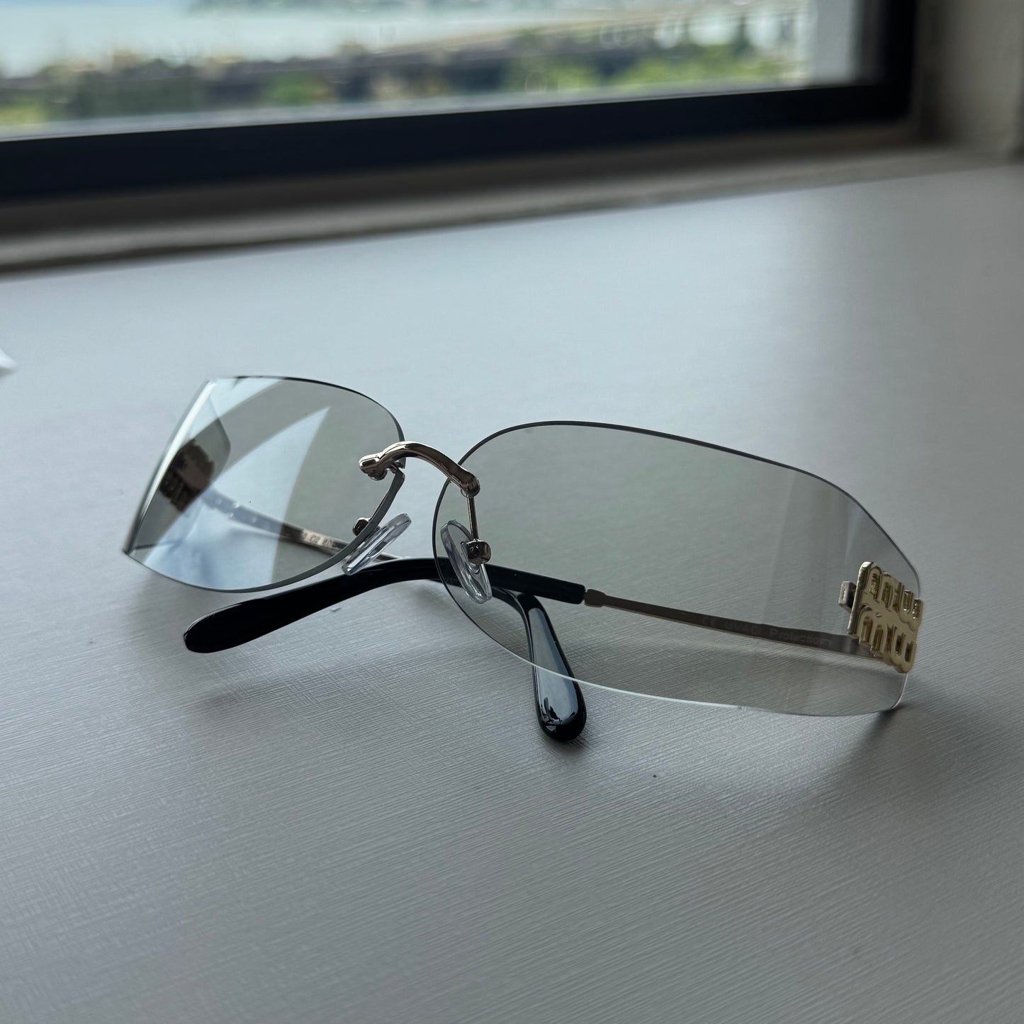 Óculos Riviera Clear – Rimless Slim DELUXE