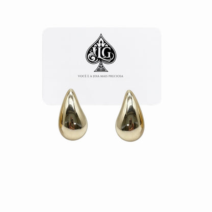 Brinco Drop Luxe – P, M e G