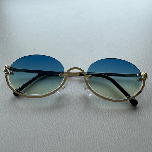 Óculos Saint Tropez Blue – Round  PREMIUM